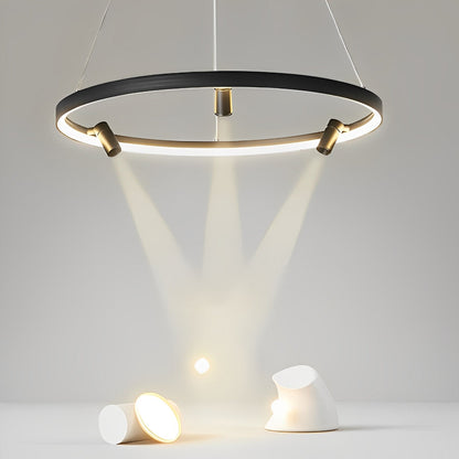 Unique Circle Pendant LED Ceiling Light Lamp