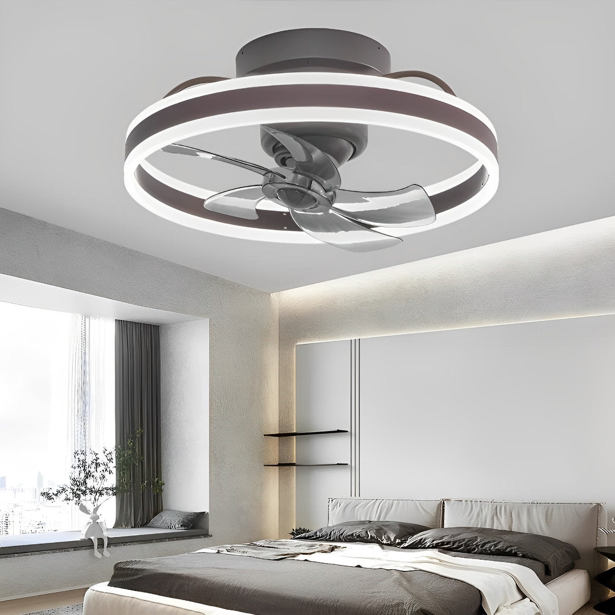 Adjustable Brightness 360 Spin LED Contemporary Ceiling Light