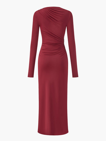 Bodycon Fit Stretch Maxi Dress