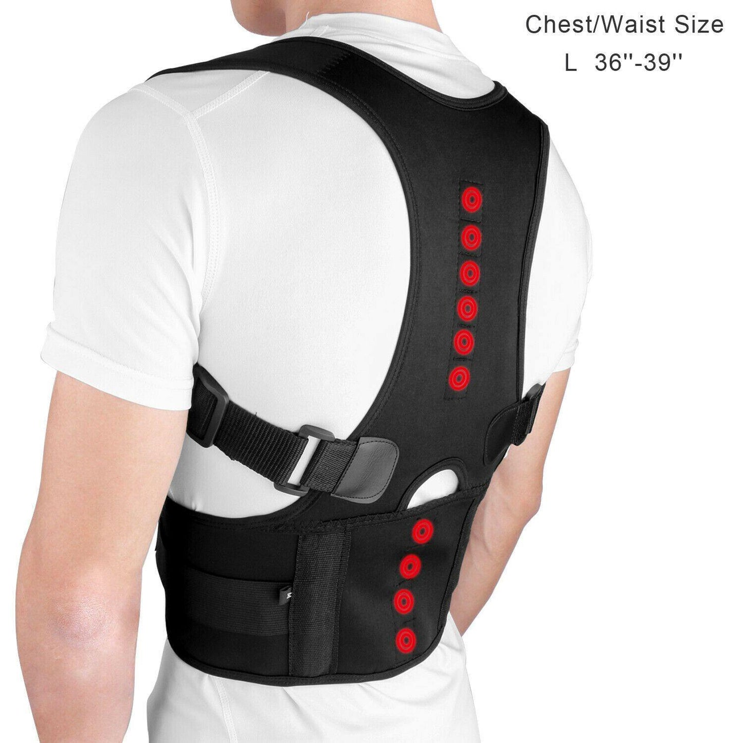 #1 Adjustable Posture Corrector Belt For Men and Women - Until Times Up
