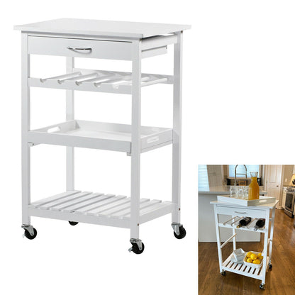 Mobile Kitchen Bar Serving Cart - Pexav