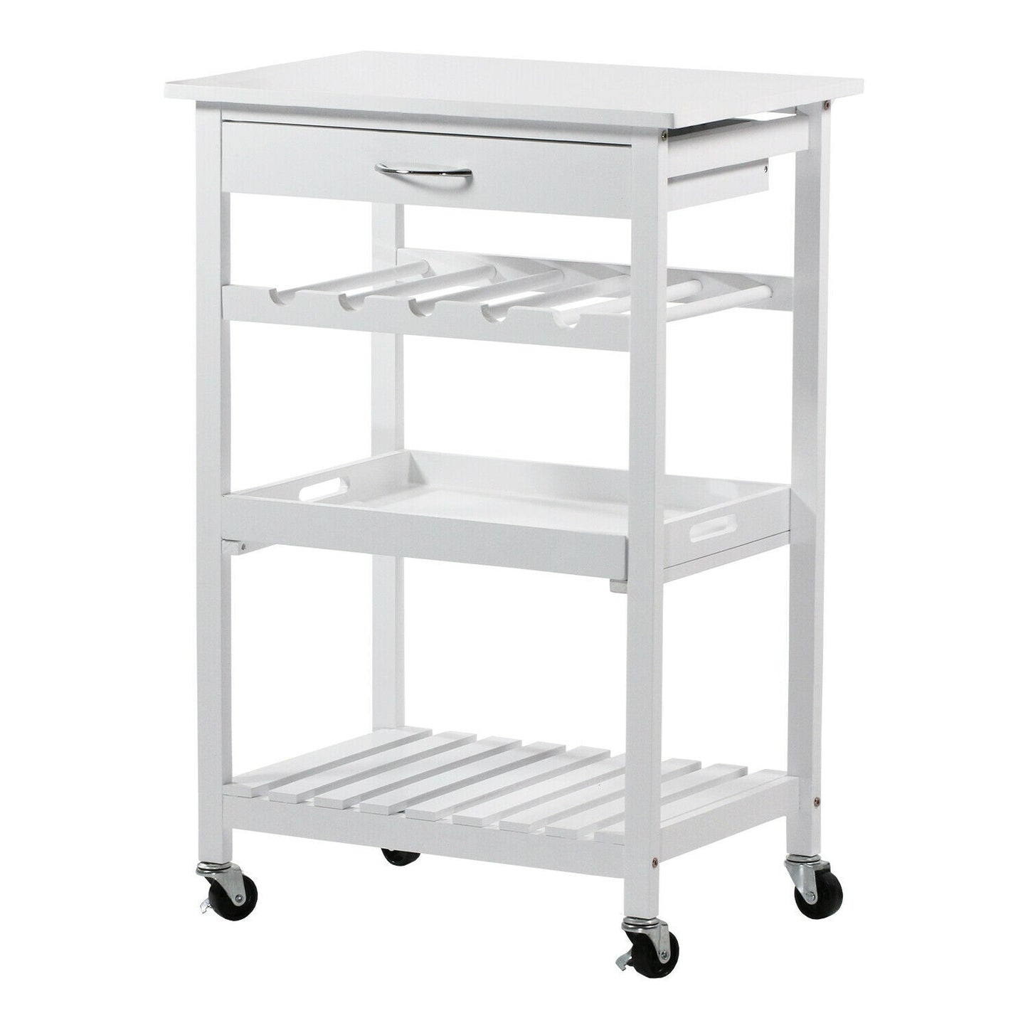 Mobile Kitchen Bar Serving Cart