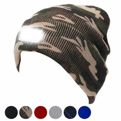 Bright Adjustable LED Running Headband Light
