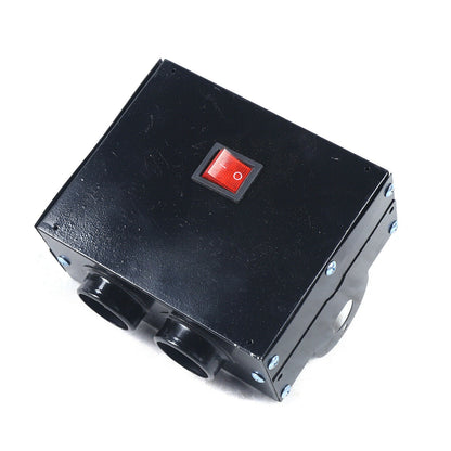 Compact 12V Car Window Defogger Heater for Winter