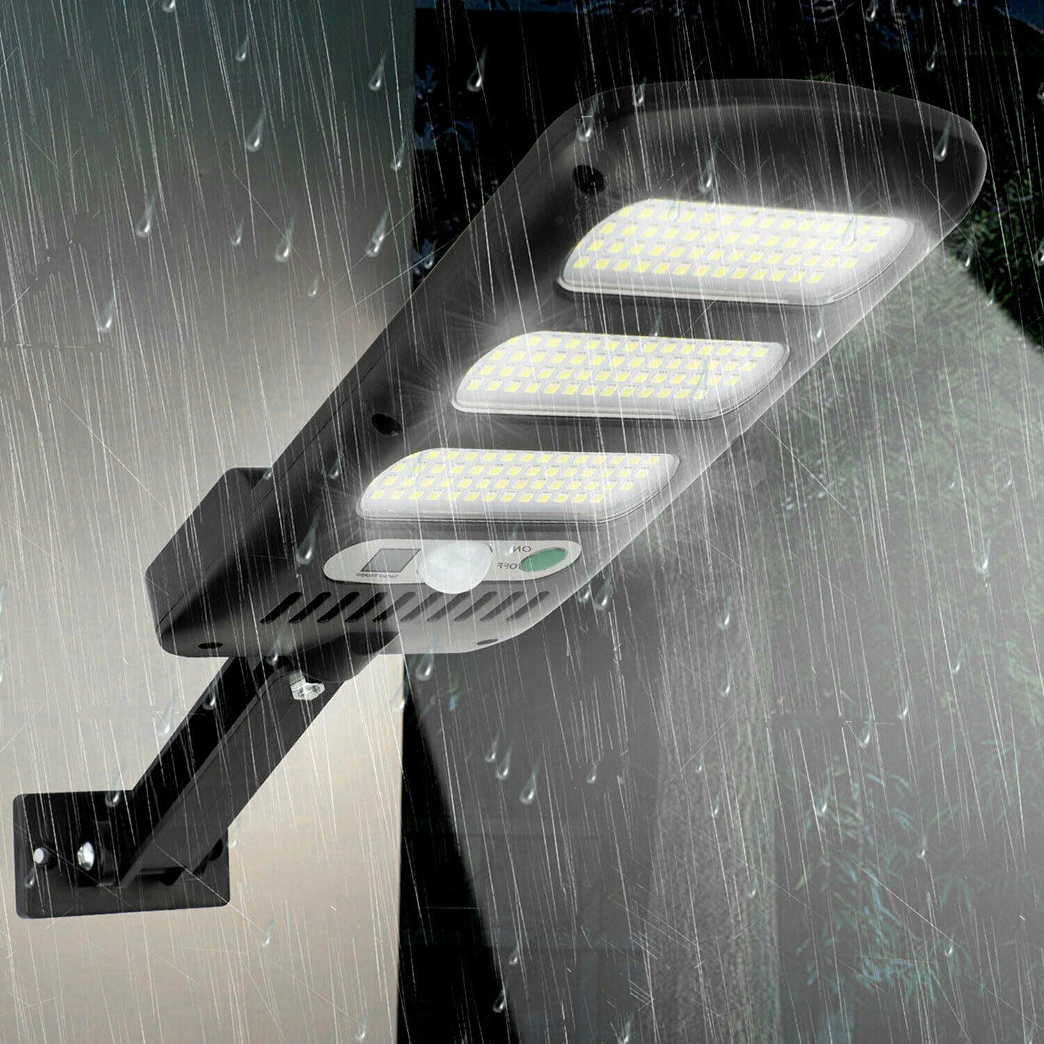 Bright Energy Efficient LED Solar Street Lamp - Pexav
