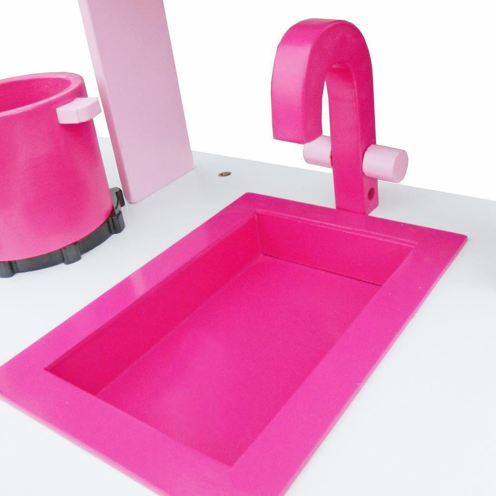 Deluxe Children's Play Kitchen Cooking Playset