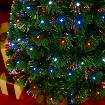 Tall Deluxe Pre-Lit Snowy Christmas Tree