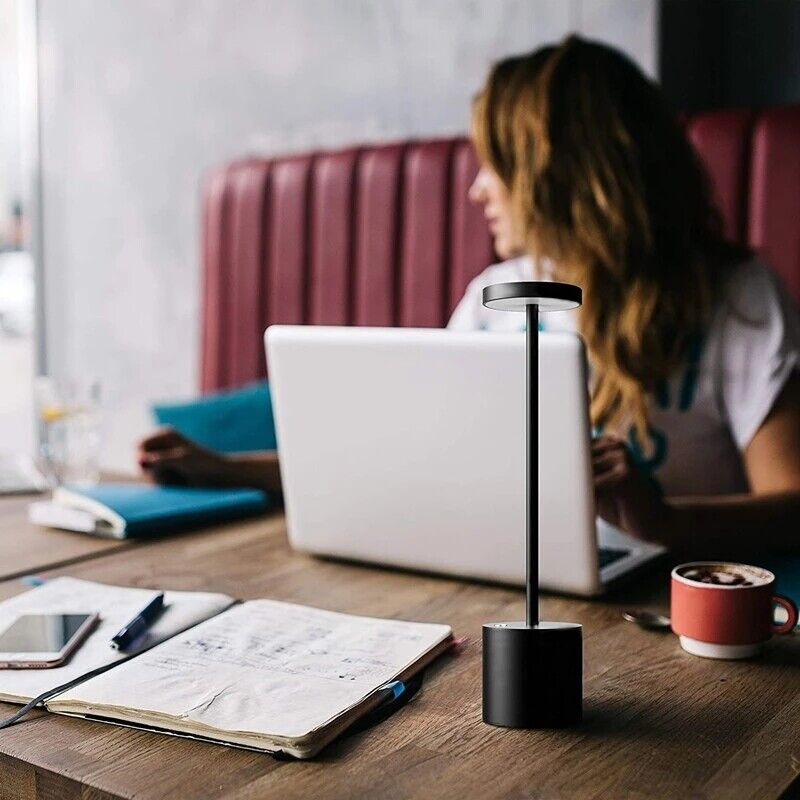Stylish Portable Battery LED Side Table Lamp