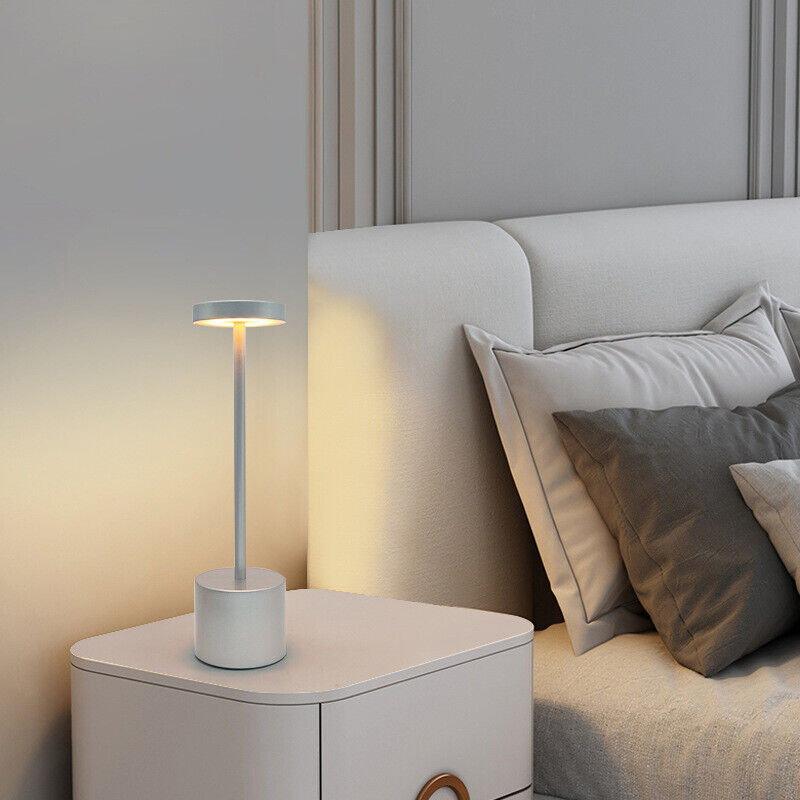 Stylish Portable Battery LED Side Table Lamp
