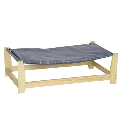 Cozy Wooden Pet Elevated Bed