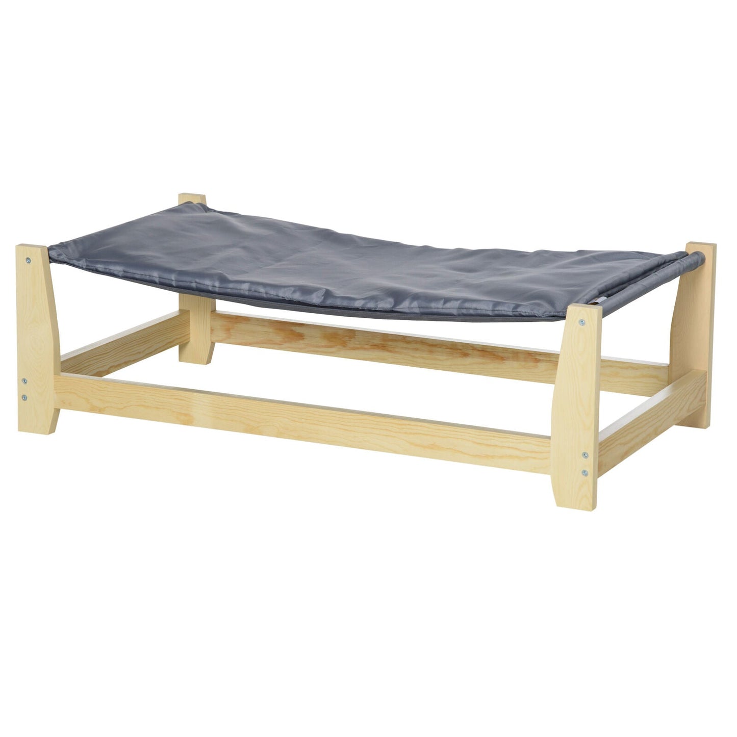 Cozy Wooden Pet Elevated Bed