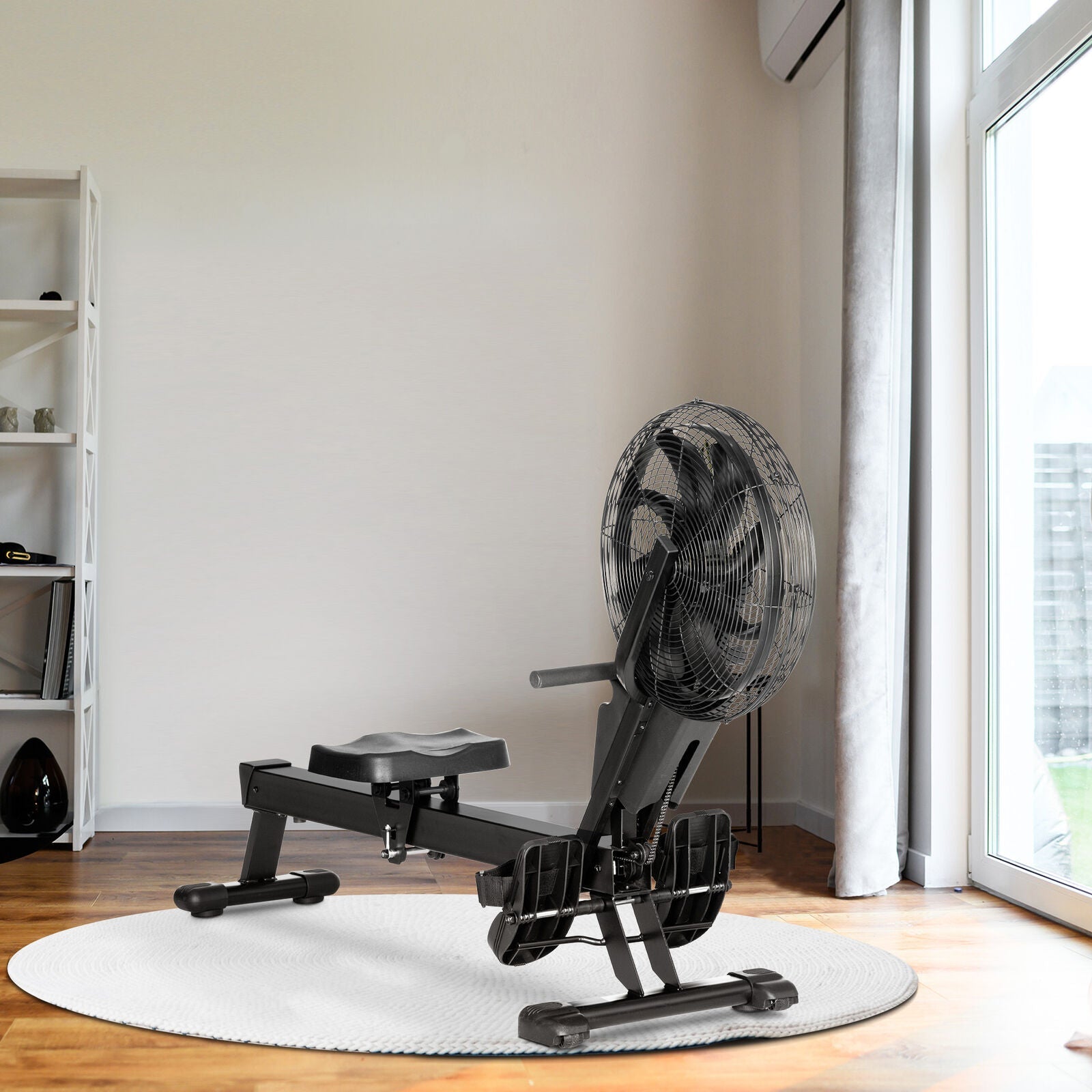 Compact Folding Home Rowing Exercise Machine - Pexav