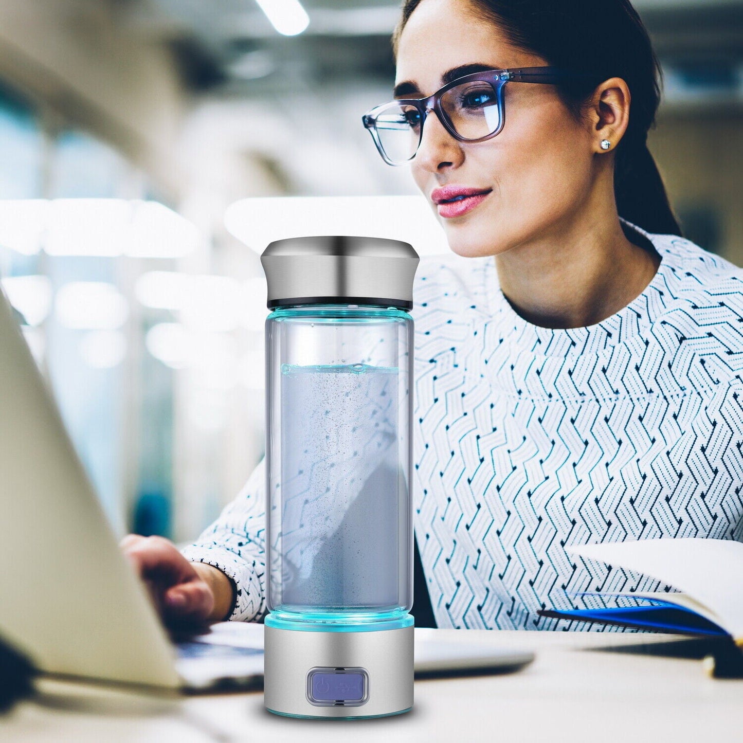 Compact Alkaline Water Purifier Bottle Filter
