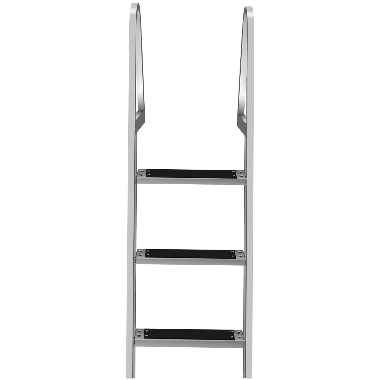 Sturdy Pool Ladder Steps with 3 Non Slip Treads