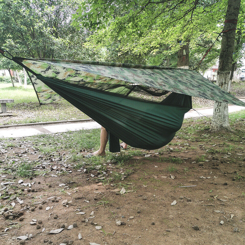 Compact 2 Person Waterproof Camping Hammock Tent Shelter