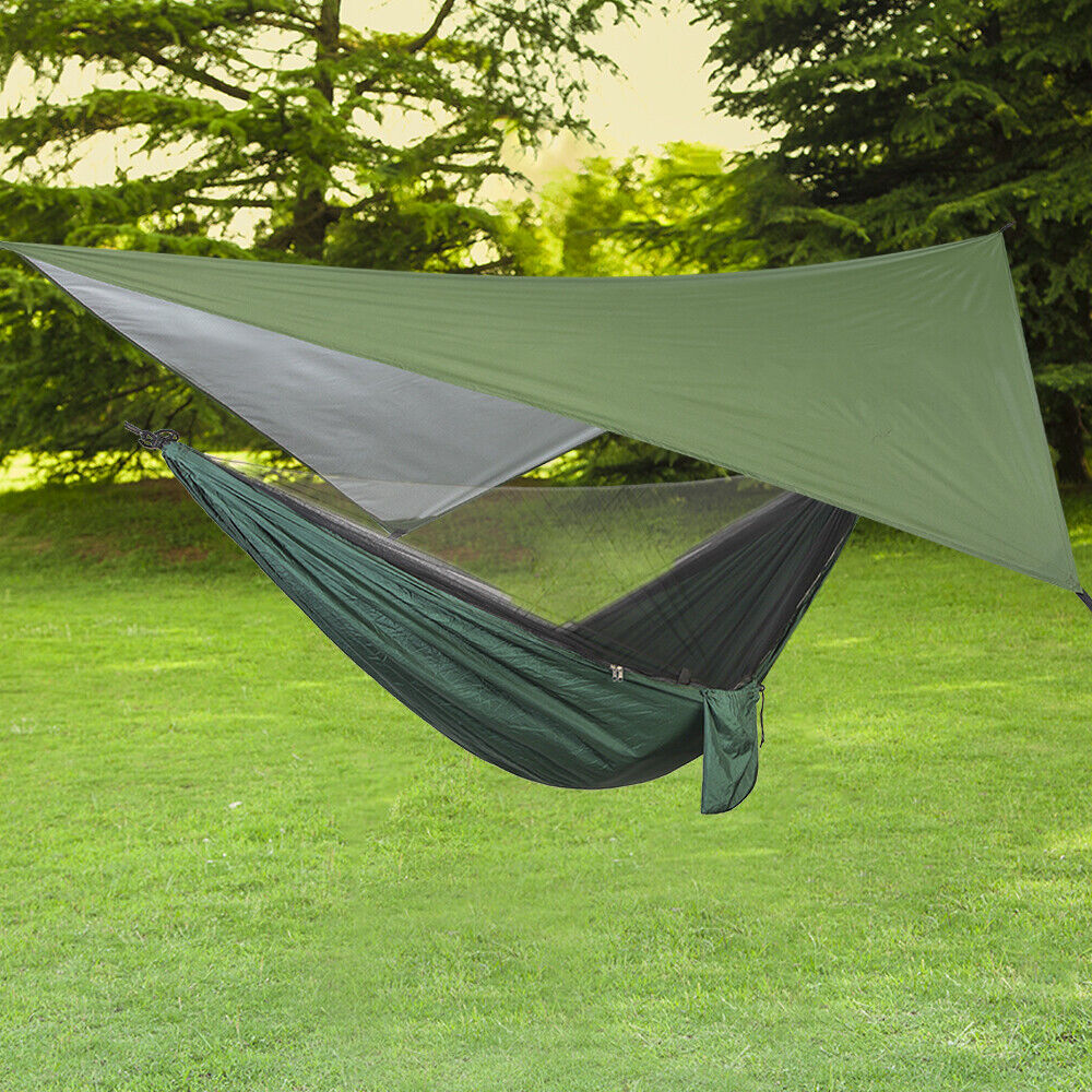 Compact 2 Person Waterproof Camping Hammock Tent Shelter