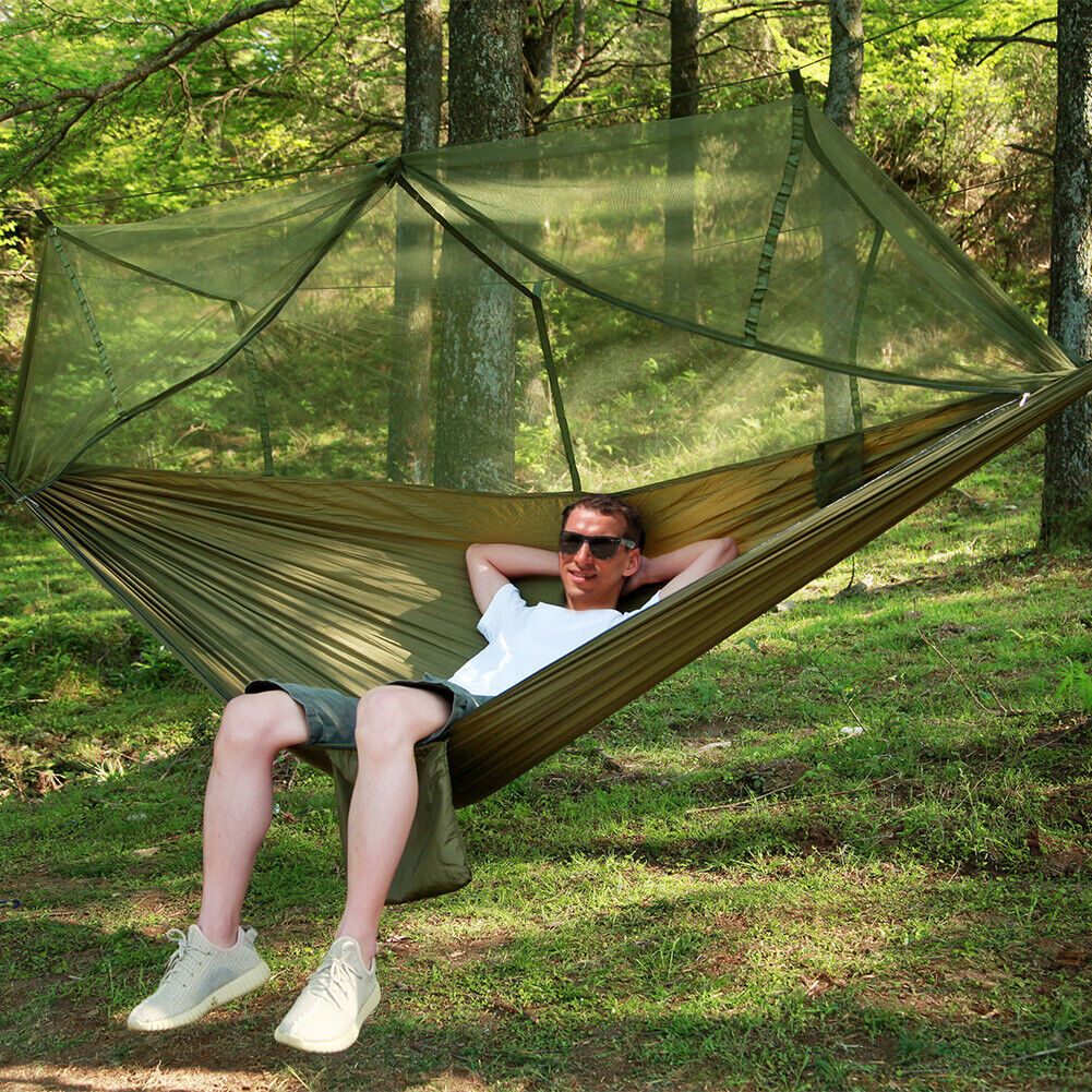 Compact 2 Person Waterproof Camping Hammock Tent Shelter