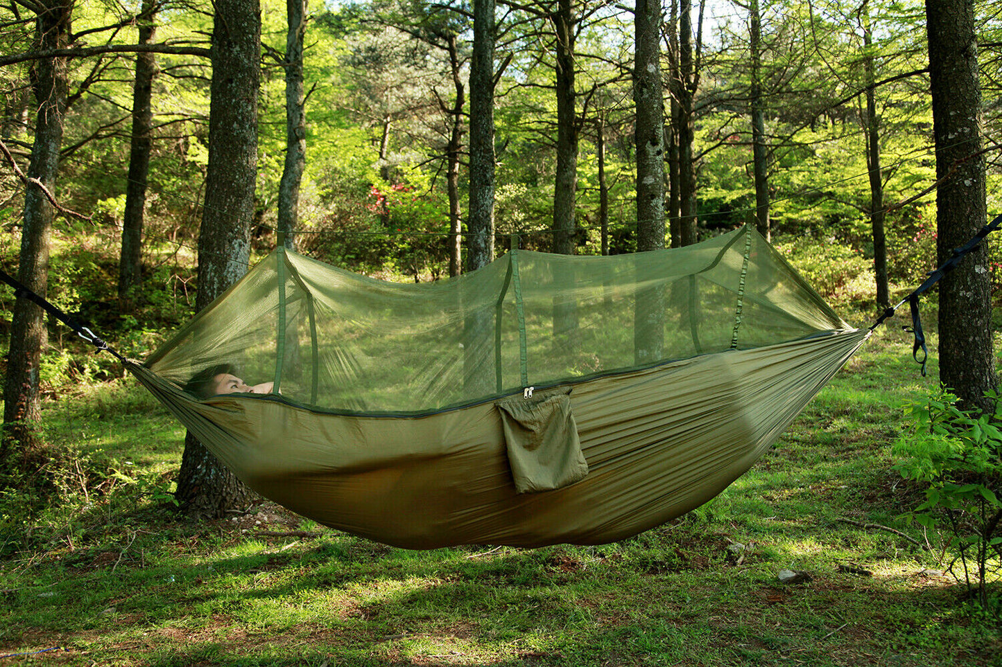 Compact 2 Person Waterproof Camping Hammock Tent Shelter