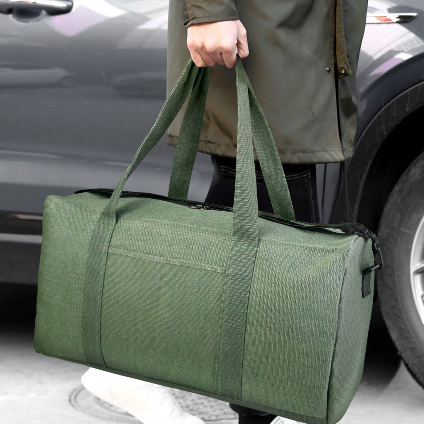 Men's Sturdy Overnight Travel Duffel Bag