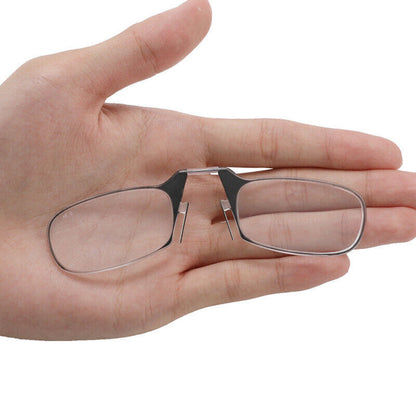 Soft Grip Slim No Slip Clip On Reading Glasses