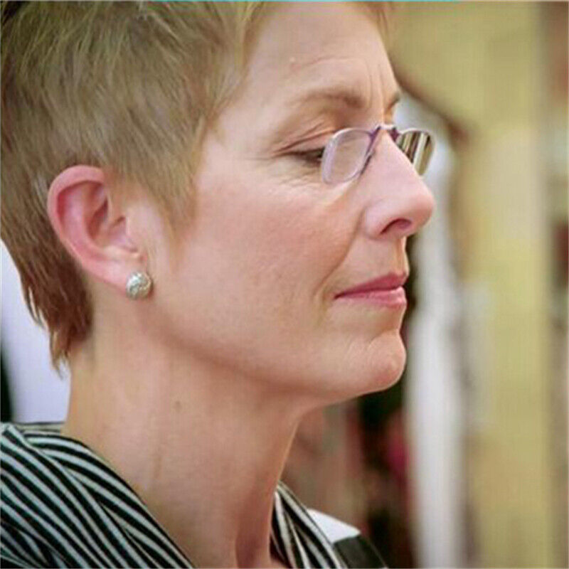 Soft Grip Slim No Slip Clip On Reading Glasses