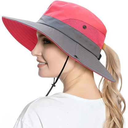 Women's Summer Wide Brim Beach Sun Protection Hat