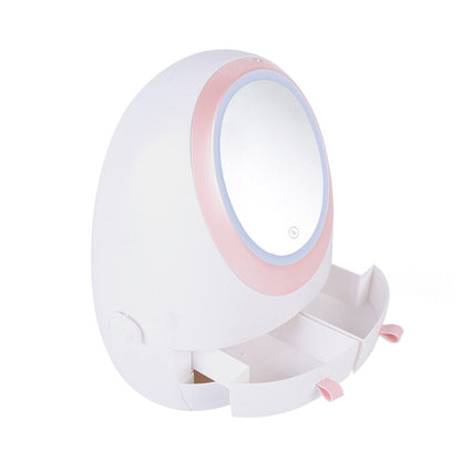 Travel Compact Makeup Mirror Storage Case