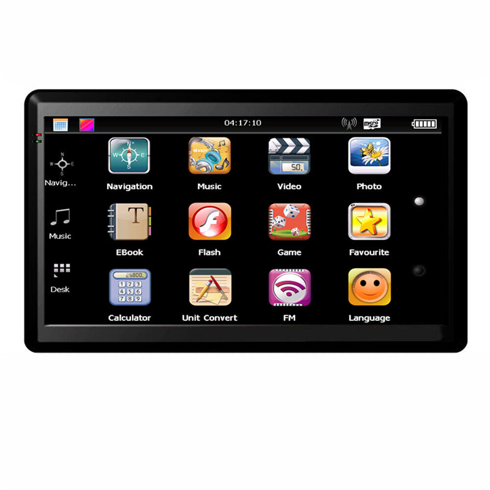 Advanced Vehicle GPS Navigation System with LCD Display