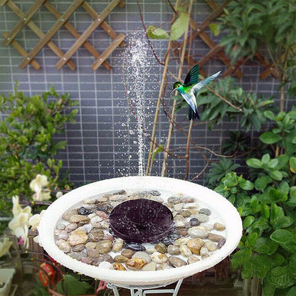 Colorful Solar Powered Floating Water Fountain Light