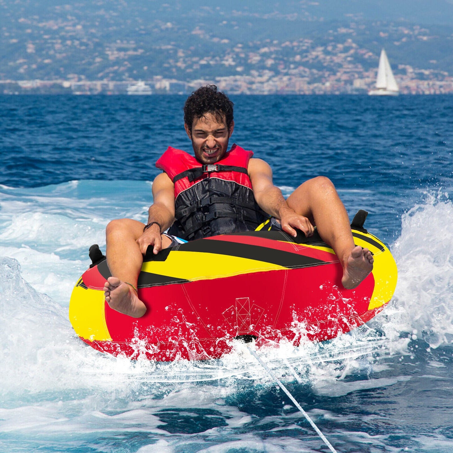 Big Inflatable Lake Towable Water Float Tube