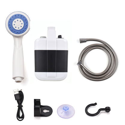 Compact Battery Powered Camping Shower Kit