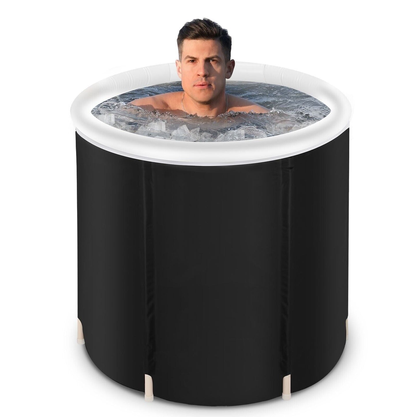 Compact Collapsible Ice Bath Tub for Athletes - Pexav