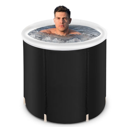 Compact Collapsible Ice Bath Tub for Athletes - Pexav