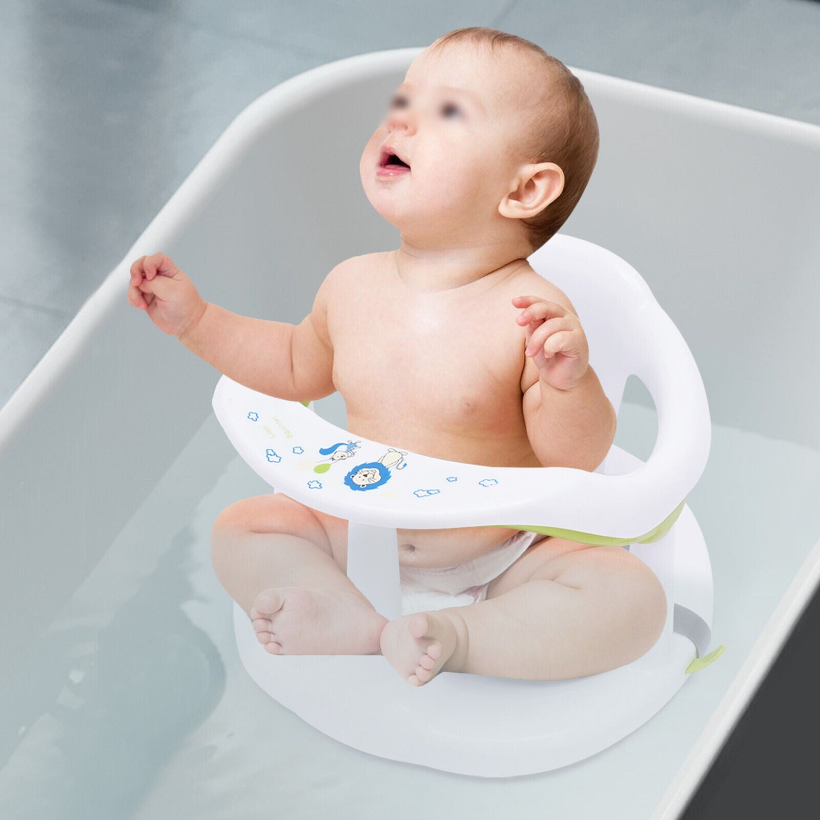 Secure Baby Bath Support Suction Cup Seat - Pexav
