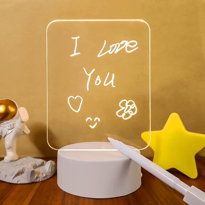 Bright LED Lighted Whiteboard Display Board - Pexav