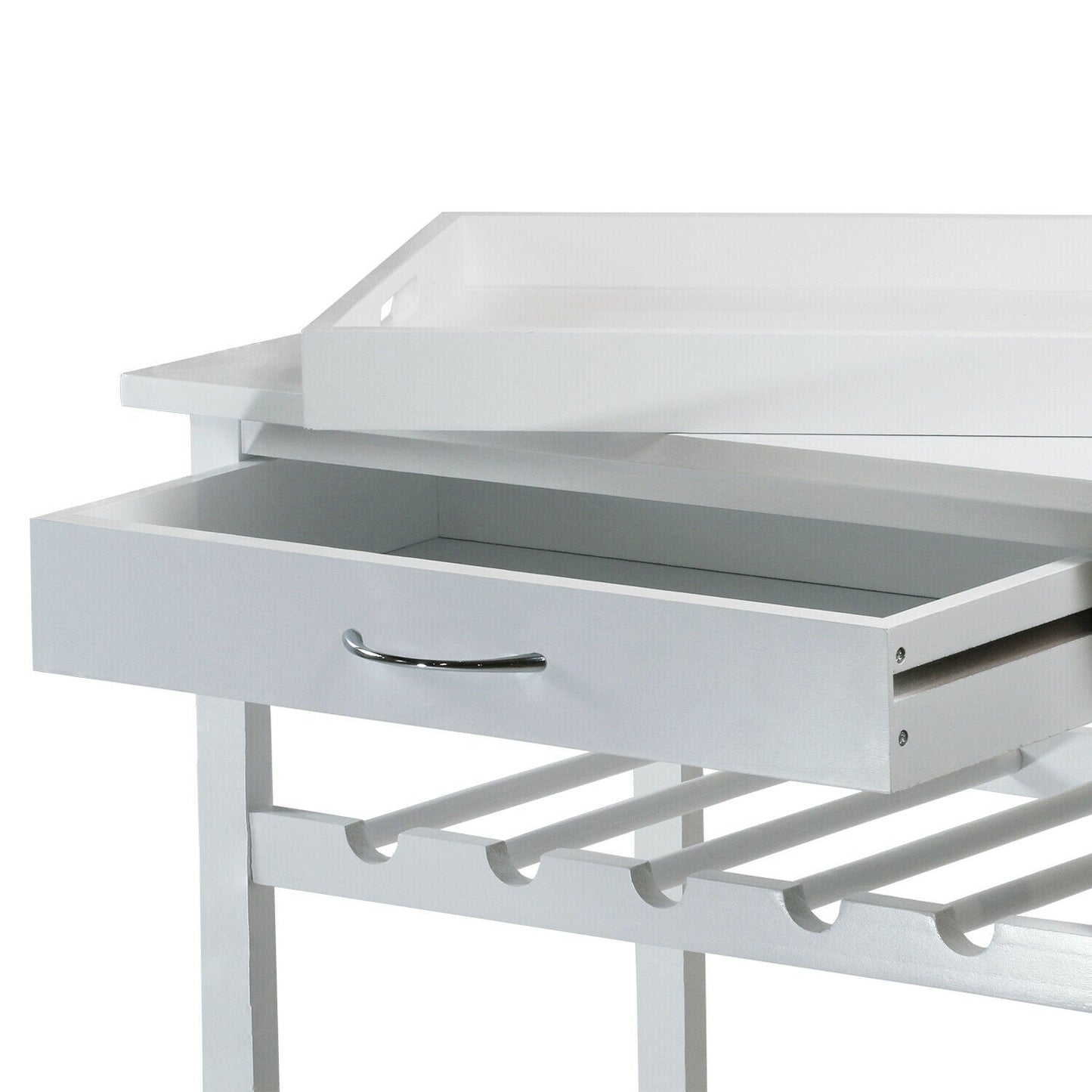 Mobile Kitchen Bar Serving Cart