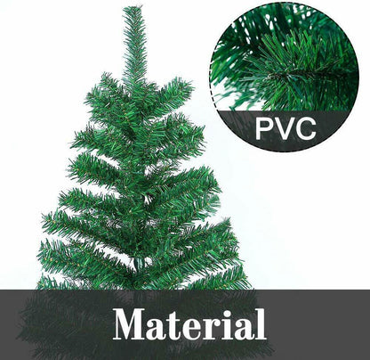 6ft Waterproof Green 700 Pines Artificial Christmas Xmas Tree With 300 LED Warm White Lights - Until Times Up