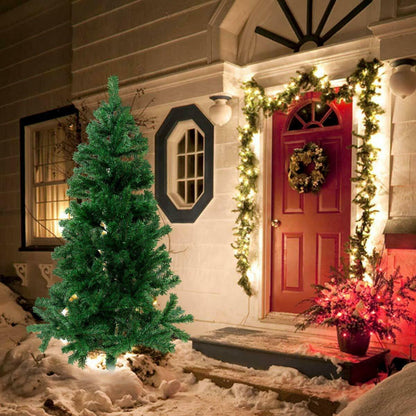 6ft Waterproof Green 700 Pines Artificial Christmas Xmas Tree With 300 LED Warm White Lights - Until Times Up