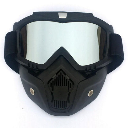 Winter Snow Sports Goggles and Face Mask - Until Times Up
