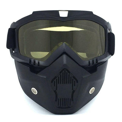 Winter Snow Sports Goggles and Face Mask - Until Times Up