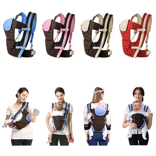 Comfortable Baby Sling Backpack with Adjustable Straps - Pexav