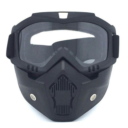 Winter Snow Sports Goggles and Face Mask - Until Times Up