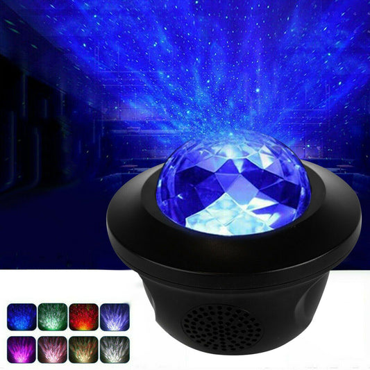 Colorful Cosmic Night Light Projector Star Lamp - Pexav