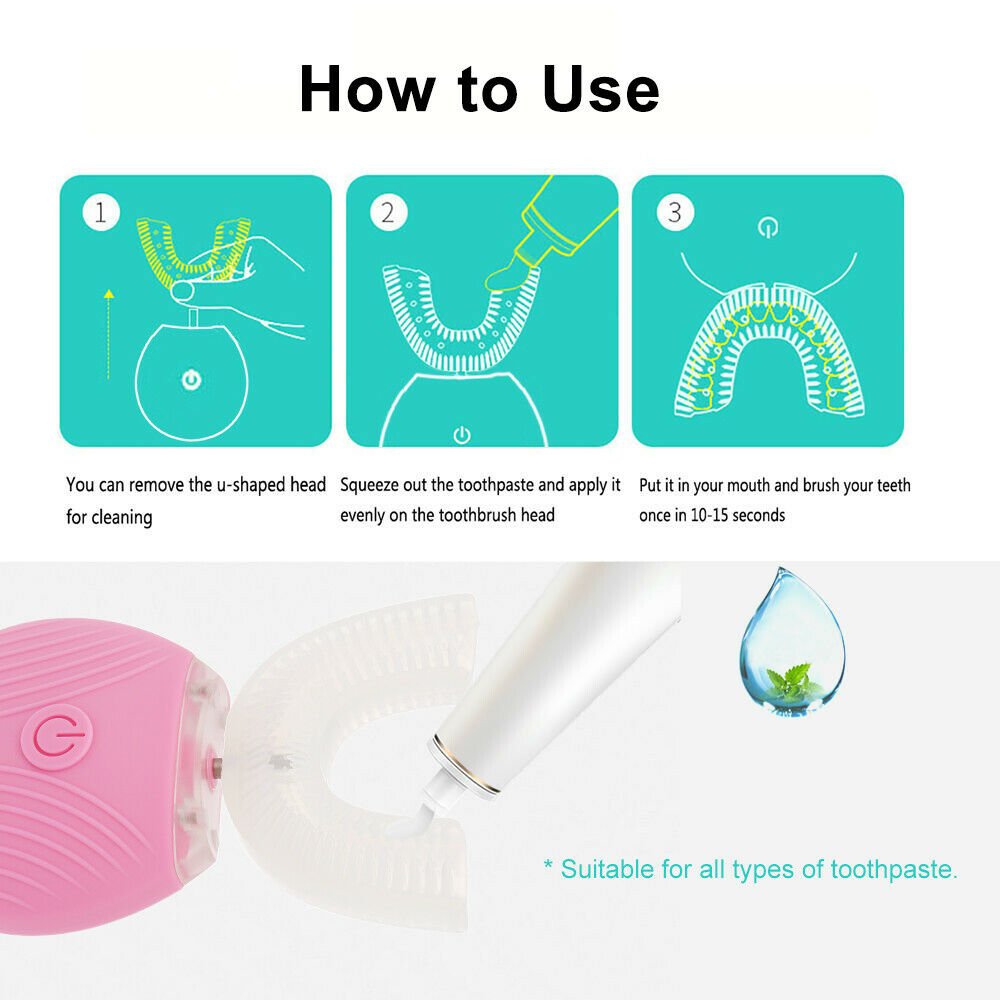 Advanced Whitening Electric Rechargeable Toothbrush