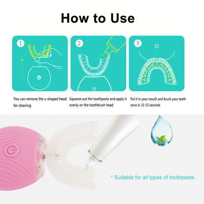 Advanced Whitening Electric Rechargeable Toothbrush