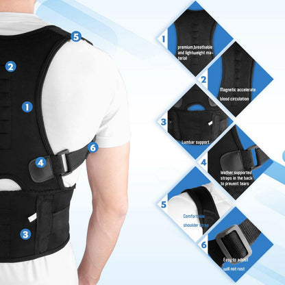 #1 Adjustable Posture Corrector Belt For Men and Women - Until Times Up