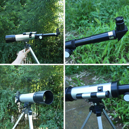 360x50mm 90x Zoom Astronomical Telescope + Tripod - Until Times Up
