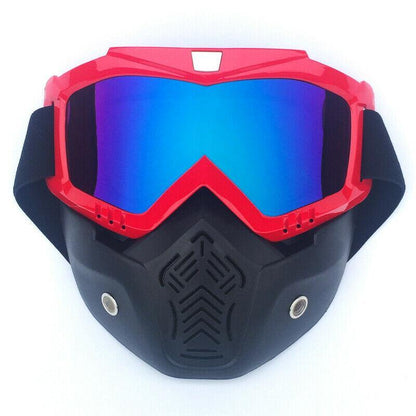 Winter Snow Sports Goggles and Face Mask - Until Times Up