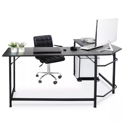 Space Saving Corner Computer Desk - Pexav