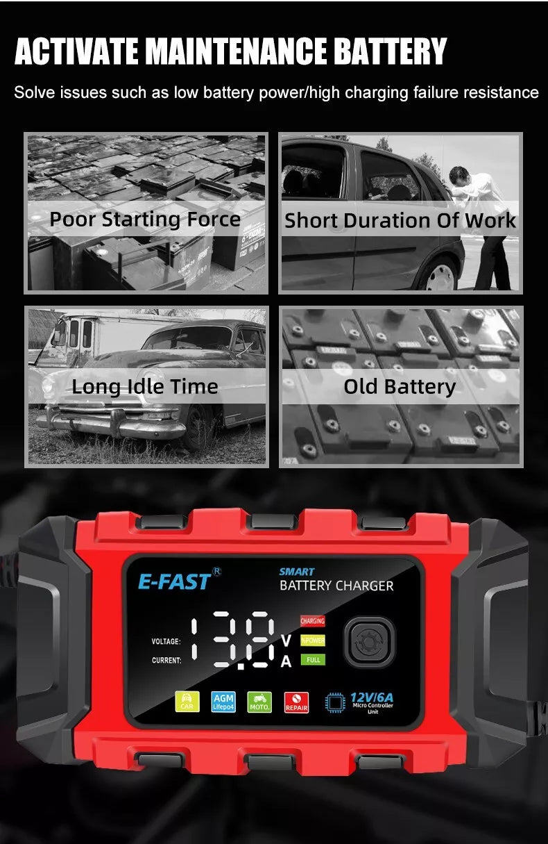 Advanced Auto Battery Charger